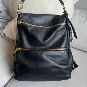 TUMI Liv Tote Backpack (Black)